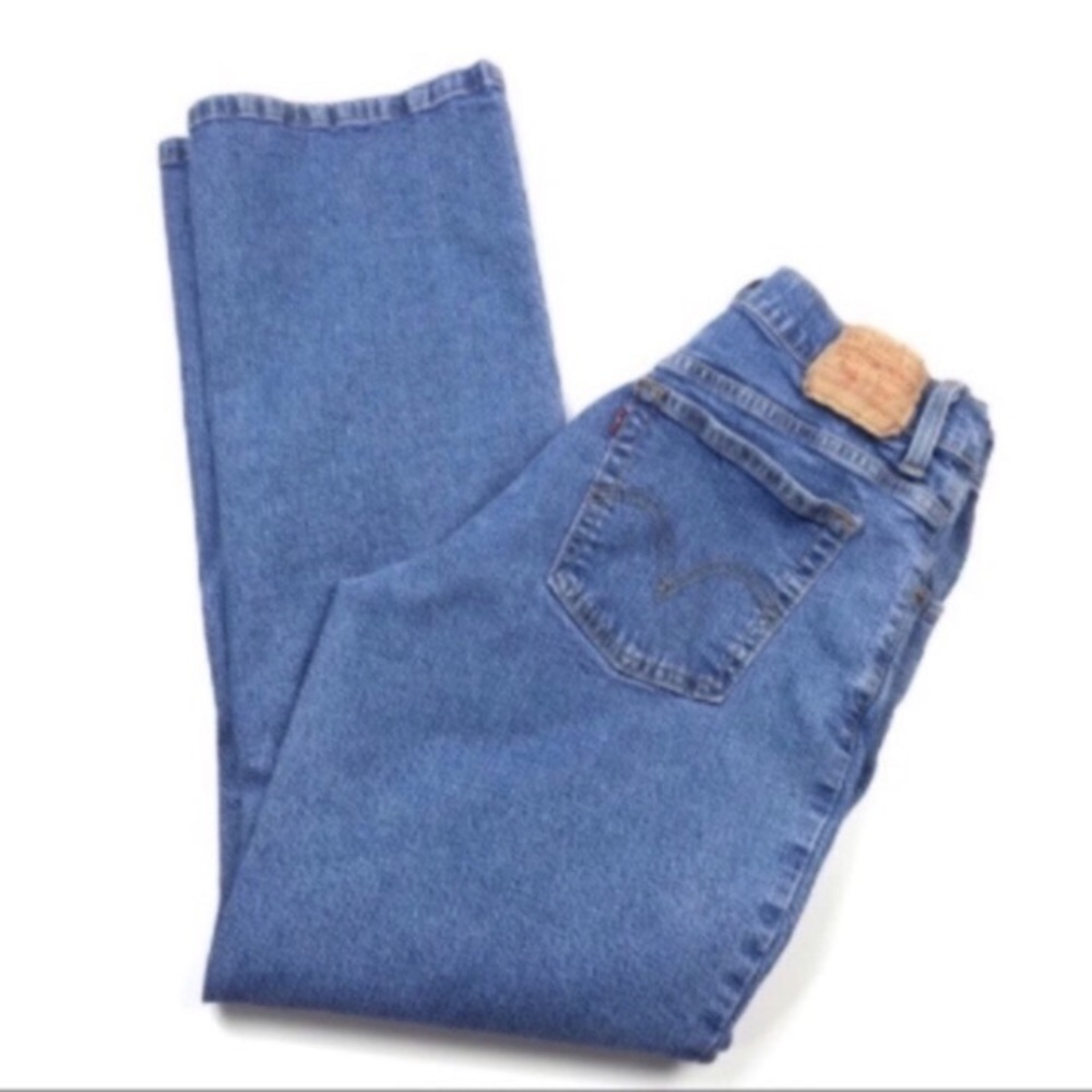 Vintage Levi’s 550 High Rise Relaxed Bootcut Mom Jeans Women’s Sz 12
